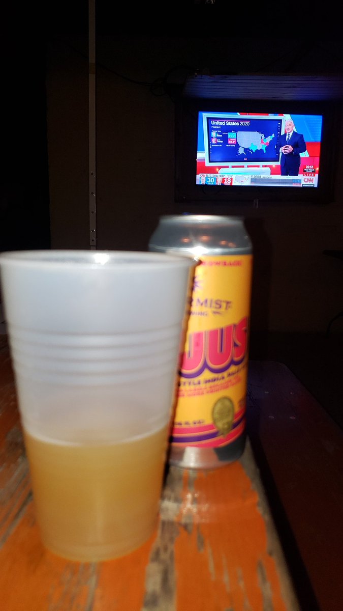 ashvinlad's tweet photo. Every two years I find myself at an #ElectionNight party. No parties or gatherings for #Election2020, but I have to keep up tradition, so having a one beer mini watch party, sans political commentary from #InternetDad, at @NiseiLounge's @beerparkwrigley. https://t.co/yqoXtaLKqA