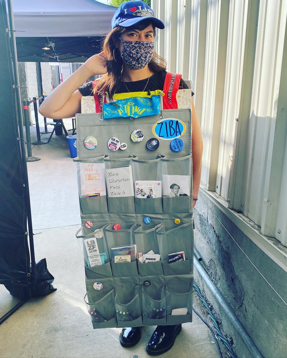 DJZibaZ's tweet image. Today I was a contestant on @letsmakeadeal! Can you guess what I went as? #IZLuC2020 @ZineLuC #ZibaZLibrarian #LAPLZineLibrary
 p.s. it will air on Season 12, Episode 38 :)