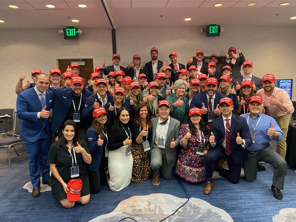 Team Florida wins again #TrumpTheVote ⁦<a href="/realDonaldTrump/">Donald J. Trump</a>⁩  #MAGA