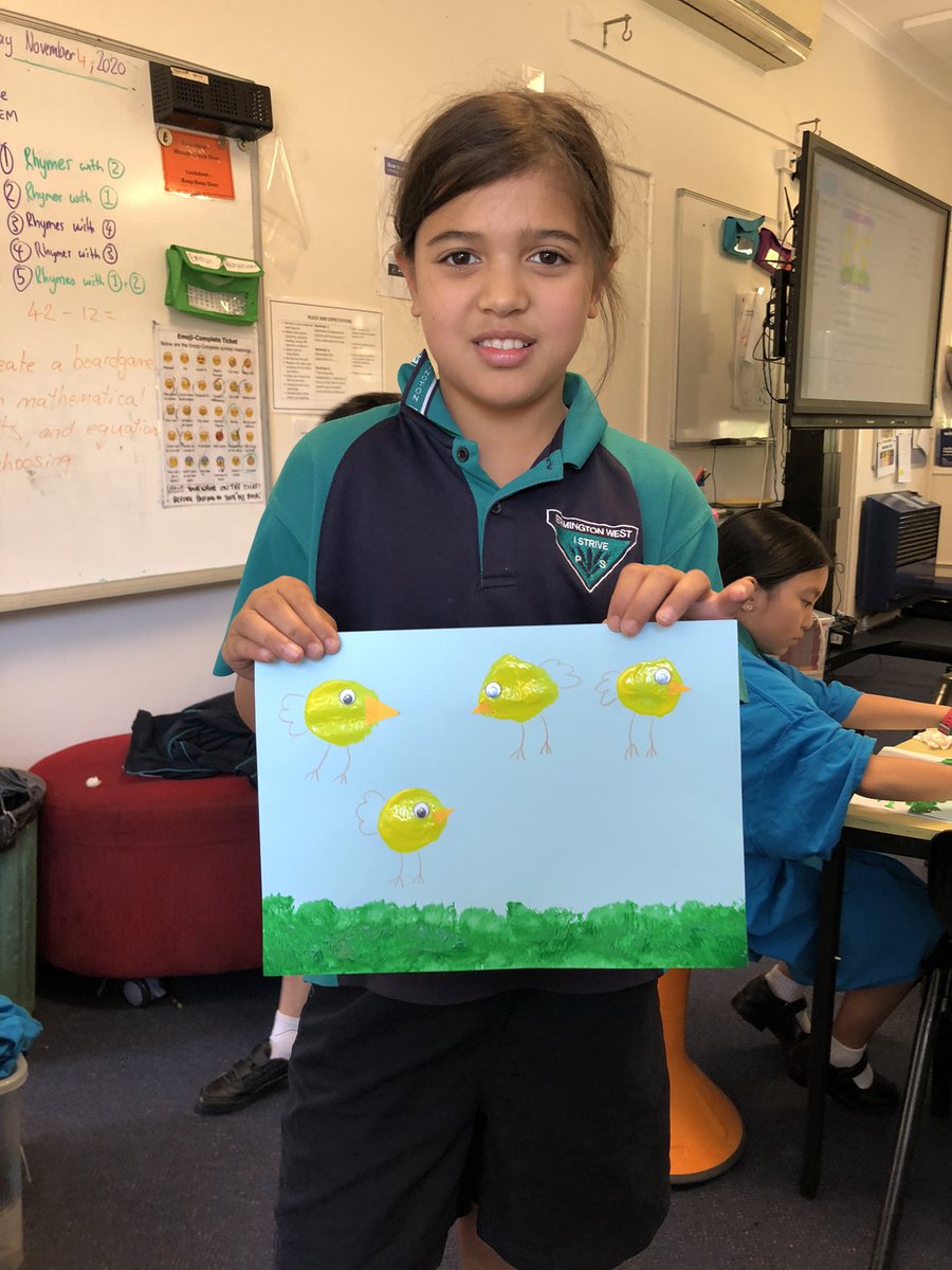 HollyKim0's tweet photo. Our stage 2 always having fun in the Art Attack elective run by Isla, Maxene and Anabelle 😃@ermington_west https://t.co/VnsraF2dGS