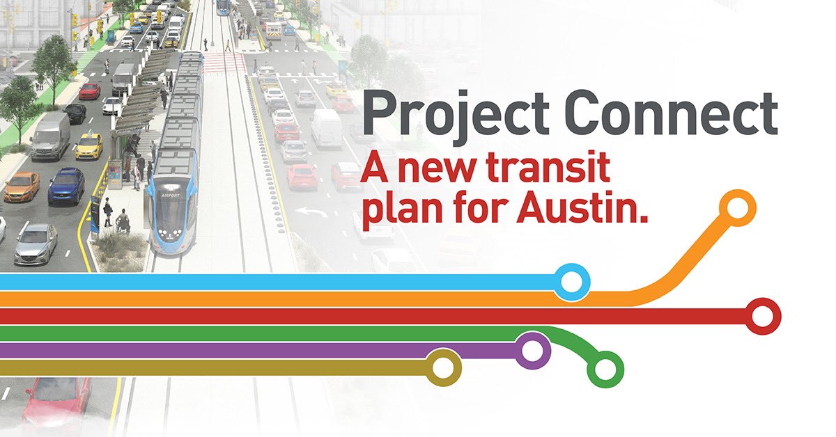 City of Austin on Twitter: passage of Prop A, voters have given the light to a once-in-a-generation opportunity to revolutionize our transportation infrastructure. Project Connect be better for our residents' health,