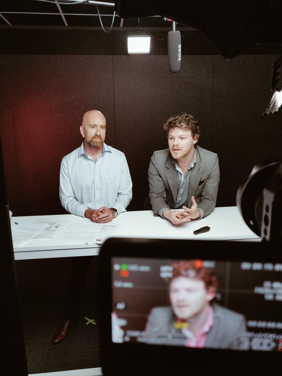 MJFriedberg's tweet photo. Live in the studio, sharing insights on how to use the data you have, to get the results you want.  Key Takeaways:
 - Social drives Search drives Sales
 - Your website is your most important digital asset
 - Content is king
#DigitalMarketing https://t.co/Jwao2gh2AI