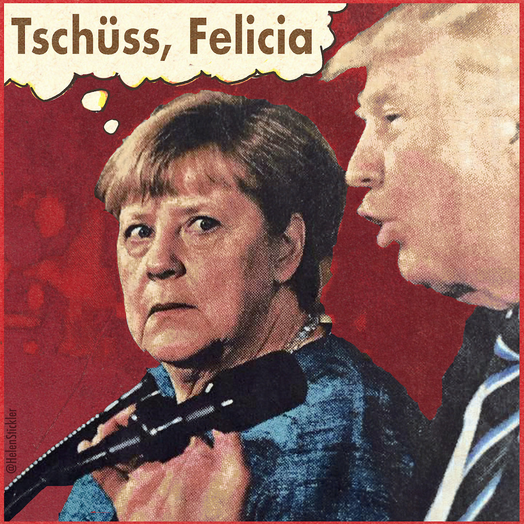1000hrofoutrage's tweet photo. Trump left the 44th G7 summit early and withdrew the  US’ endorsement of a joint communique.

The G-7 by Helen Stickler TW: @helenStickler IG: @helen_stickler

Outrage 999 of 1000 #1000hoursofoutrage

https://t.co/L0GlVT6ZjH https://t.co/RHdtp6rWLa