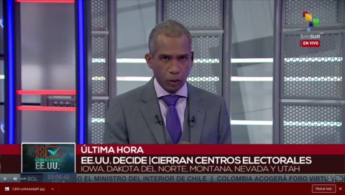 AHORA en las pantallas de teleSUR.
En tiempo real junto a @ReiGomezteleSUR