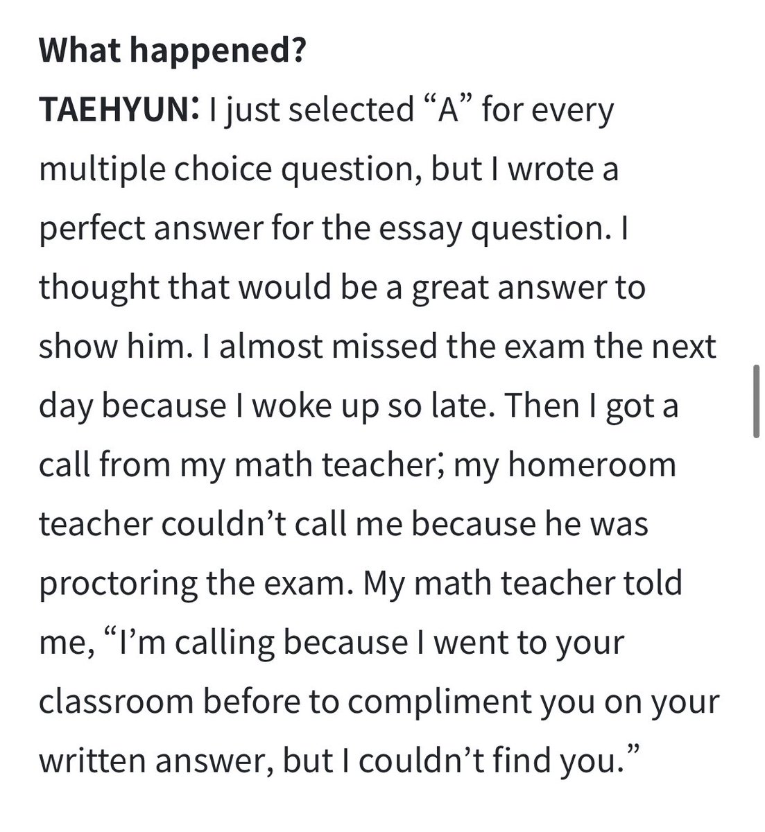 WHY IS HE LIKE THIS AHHAHSHDHDJW HE'S SUCH A MOOD