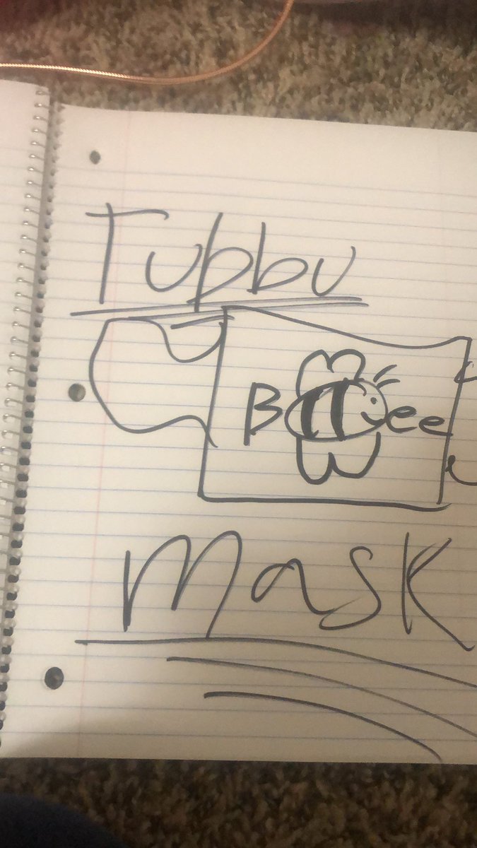 dreamisasimp's tweet photo. Tubbo Mask https://t.co/0xgdT3x2T0