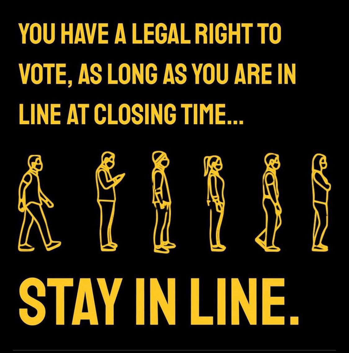 SDCityNewscene's tweet photo. One hour till polls close in CA! Stay in line! #Election2020 #CAVoterGuide https://t.co/kId8k9Dcc2