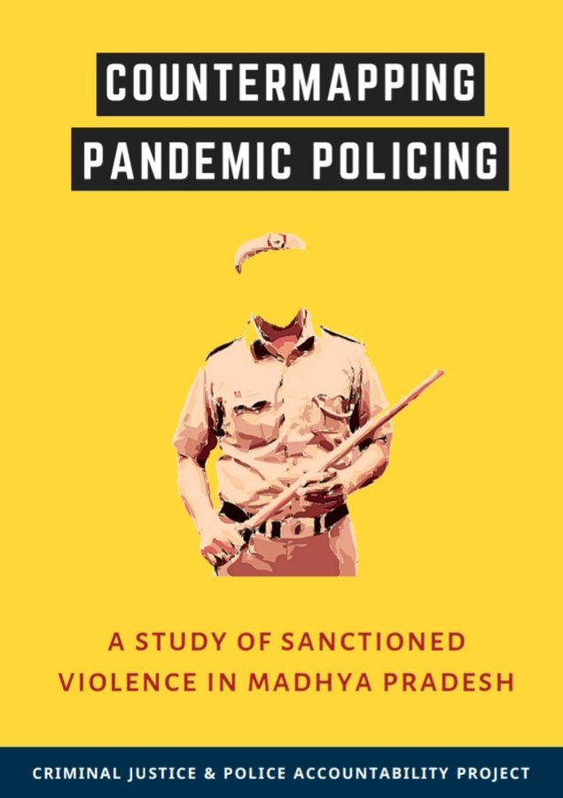 COVIDStateWatch's tweet photo. .@CPAProjectIndia analysed 34k arrest records and 500 police reports in Madhya Pradesh (India) to identify patterns of #Covid19 policing.

Police exercised their wide discretionary powers arbitrarily &amp; disproportionately against marginalised groups. 

https://t.co/nAPOI2h3ne https://t.co/MfFCw0SD0h