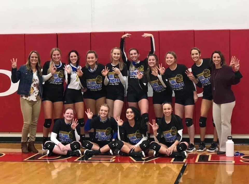 🤪🤪🤪AREA CHAMPS 🤪🤪🤪 
🏐We hope to see you THURSDAY in Woodville!!🏐 
Thank you to all of our supports who have been with us along the way 💙💛🤍
Round 3 bound!!!
