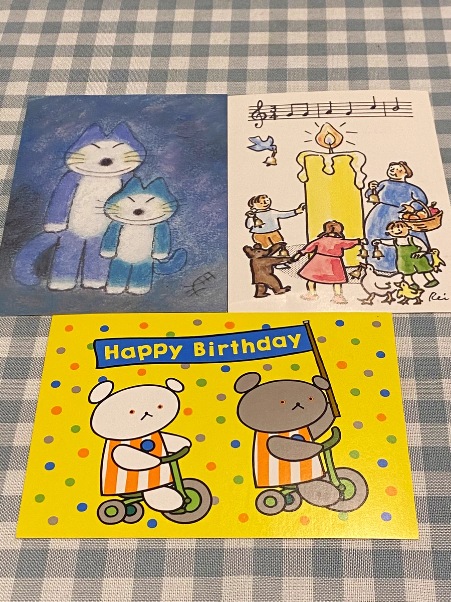 こぐま社の絵本を購入したら！挟まっている読者カードを送ると、10歳までバースデーカードが送られてくるの知ってましたか？