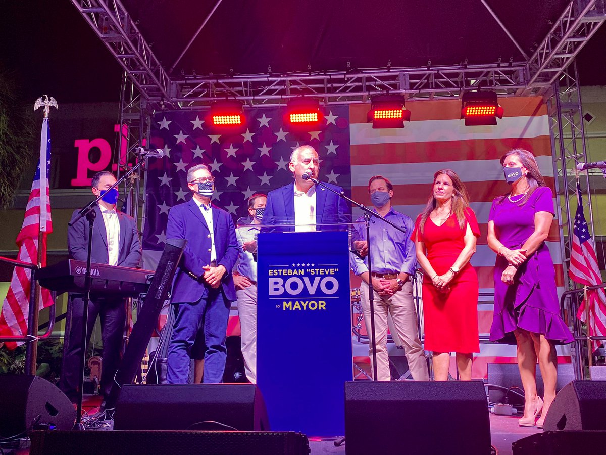 Thank you. Thank you to all who believed in my campaign. To my family, friends, loved ones, and team for their tireless efforts. Our message remained consistent till the very end. Tonight, we move forward as one.