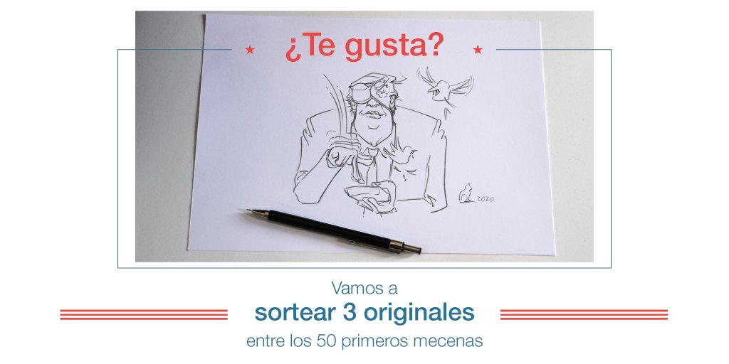 enlenguadegato's tweet image. 3-2-1... SORTEAMOS 3 ILUSTRACIONES ORIGINALES A LÁPIZ DEL PROYECTO ‘UNCLE DONALD’ entre los primeros 50 mecenas en el #crowdfunding en la plataforma @verkami.

¿Te unes? ;)

&amp;gt; vkm.is/uncledonald

#Elecciones2020 #Elections2020 #Election2020 #ElectionDay #eleccionesEEUUL6