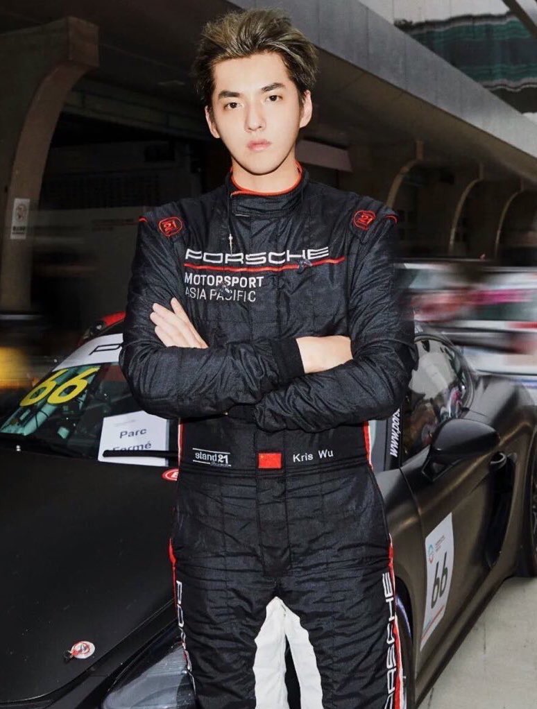 Kris wu for Porsche Sports Cup 2020 in Shangai