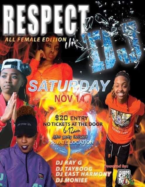 djtayboog's tweet photo. NOVEMBER 14TH IN ROCHESTER, NY! COME GET LIT WITH US NEXT WEEKEND & TURN TAYBOOG UP IN THE ROC🦍🎧 #RESPECTTHEDJ #FEMALEEDITION https://t.co/7ql9vJThPZ