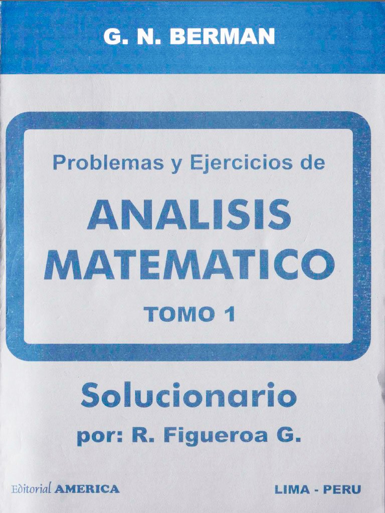 elsolucionario's tweet photo. Problemas y Ejercicios de Análisis Matemático Vol. 1 - G. N. Berman - 6ta Edición
➖➖➖
https://t.co/FZoRBlPTrb
➖➖➖
#Analisis #AnálisisMatemático #Calculodiferencial #CálculoIntegral #FuncionesContinuas #Integraldefinida #LimitesyDerivadas #Series https://t.co/O1A6cxV2LC