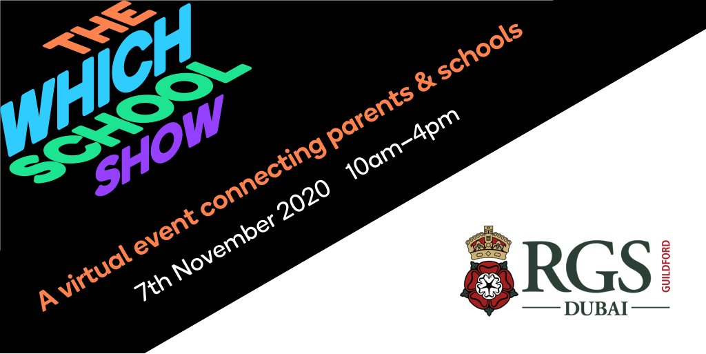We are delighted to announce that the newly launched @rgsguildforddxb will join us at The Which School Show on Sat 7th Nov!  To register FREE for this very special event - click here:  app.eventxtra.com/registrations/… #thewhichschoolshow <a href="/SchoolsCompared/">SchoolsCompared</a> <a href="/WhichSchool_UAE/">WhichSchoolAdvisor</a>