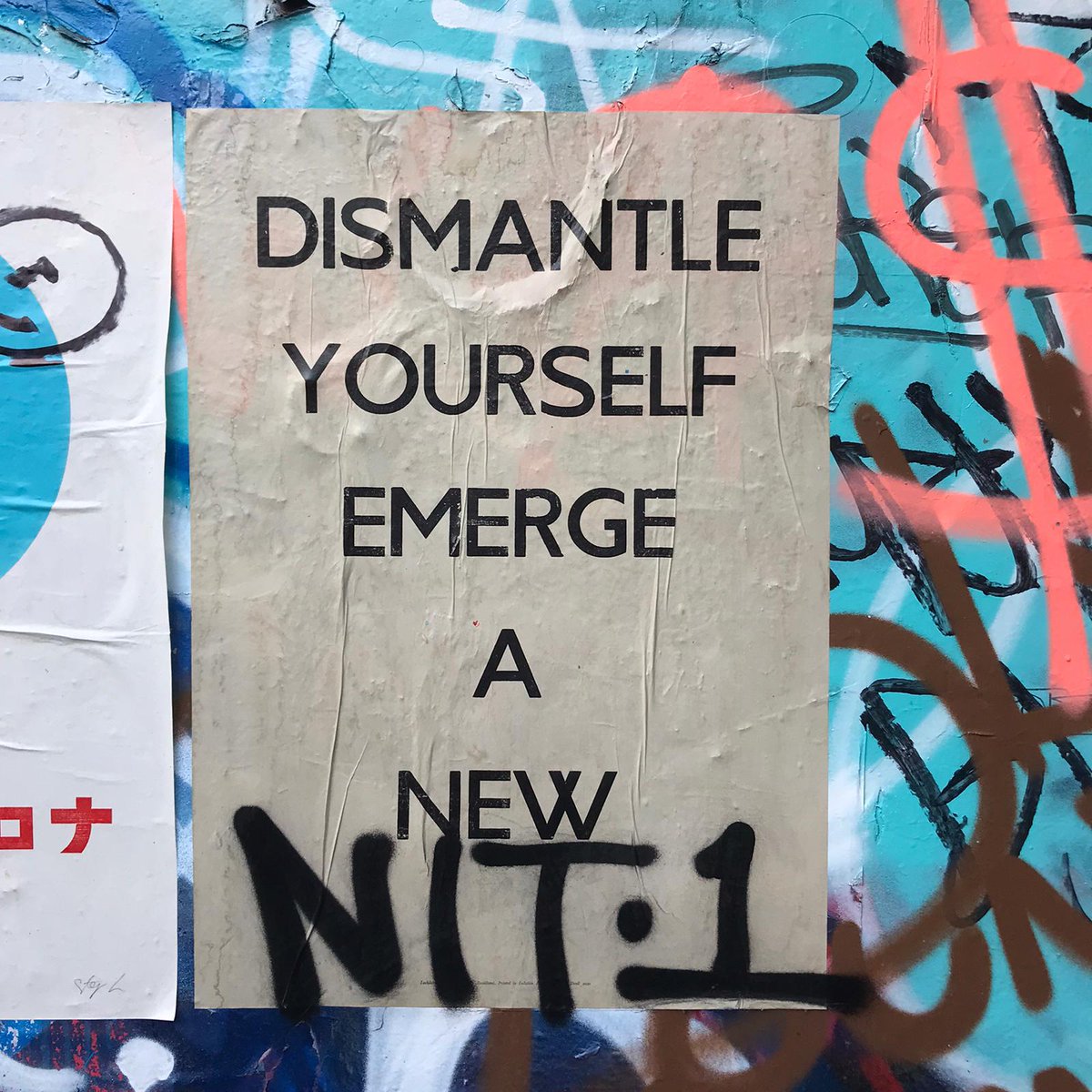 This is spirit willingly evacuating the shrine
This is a world recovering from itself
This the sky of consciousness parting
This is ground giving way, graves bursting open
Living saying yes to life
This is the invocation of the ghost of your greater good
Let ‘em come #callemout