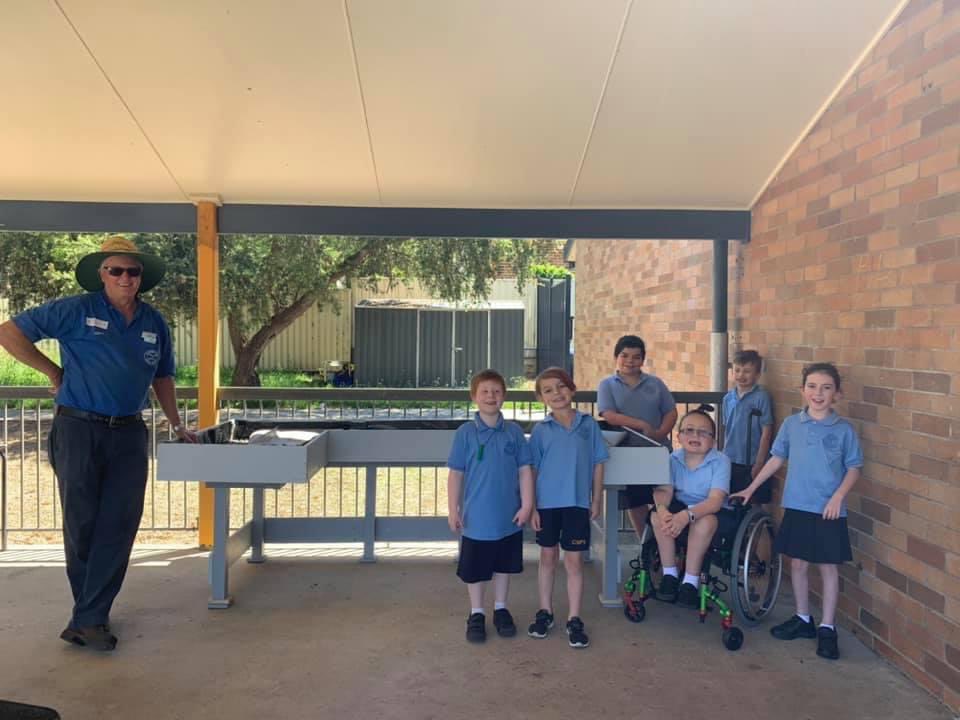 A big thank you to Men’s Shed Association, Albion park, for making, delivering and donating a wheelchair accessible garden bed for our lunchtime eco club. Our students are looking forward to working on this project <a href="/CamdenSouthPS/">CamdenSouthPS</a> <a href="/SarahMyers3/">Sarah Myers</a> #growgreatstudents