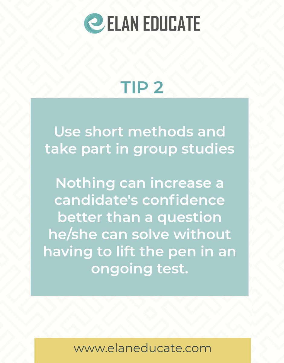 ElanEducate's tweet image. Arun Sharma&apos;s books of great help for CAT exam preparation. Here are some amazing tips that the author suggests for CAT preparation. Join Elan Educate to get more tips to make your preparation easier. ✅
Visit elaneducate.com for further details.

#catexamstips #cat2020