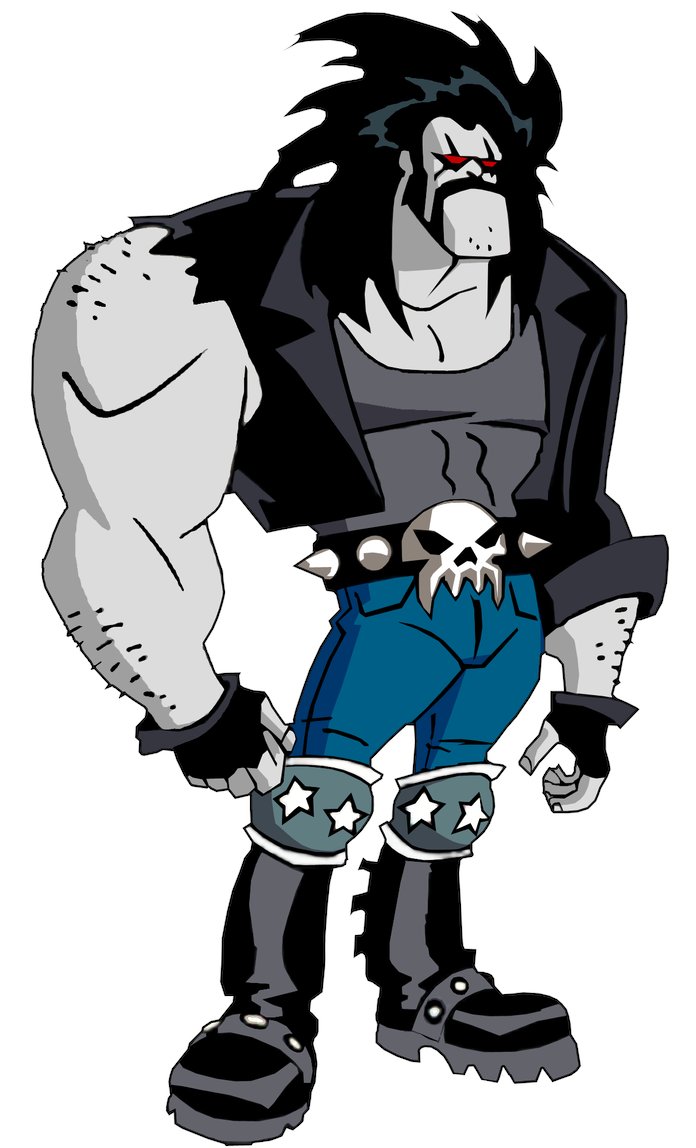 This is not a complete history of Lobo, and there is a lot to say about the character, but Lobo became a mainstay of the DC Universe staring in a bunch of mini's, ongoins, even showing up on many DC tv shows, and this was kind of what he was in each one.