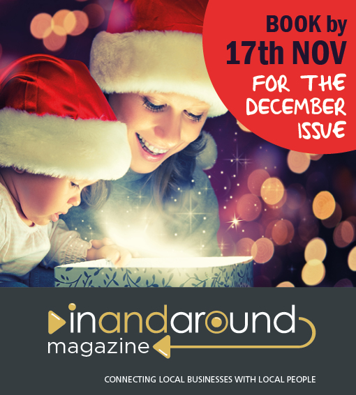 Post to In and Around Magazine
Deadline for DECEMBER 2020 Issue - book by 13th November to feature your business in the next issue, be seen in 15,000 homes across Telford! (Reach 30,000 homes over a 2 month period). #localmagazine #telfordmagazine #inandaroundtelford  #telford