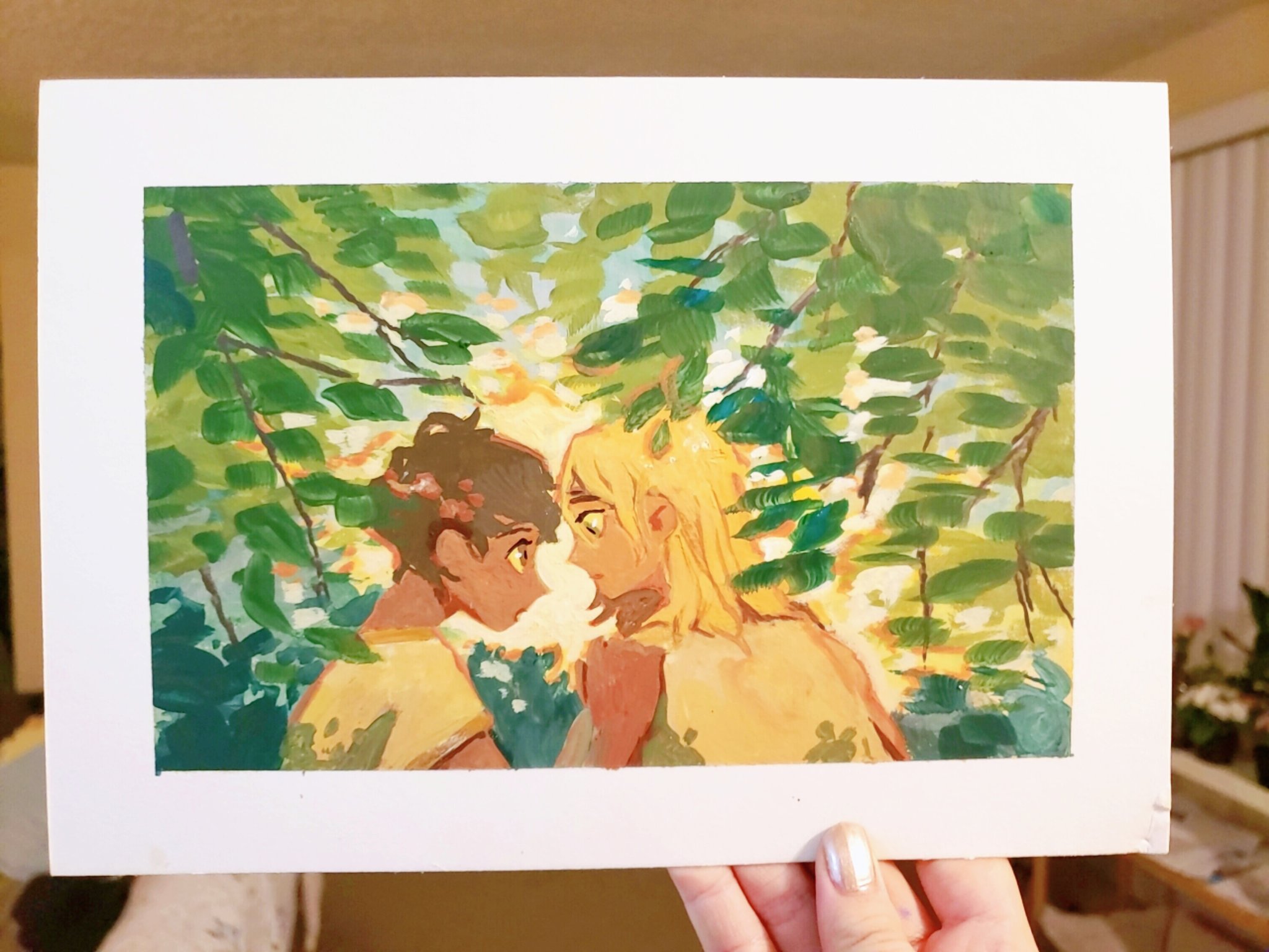 Debbie Painting The Song Of Achilles Fanart Again T Co Kaapfofuoi Twitter