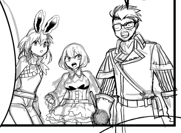 液タブを新しくしたのでちっさい絵が描きやすくなったよ～ 