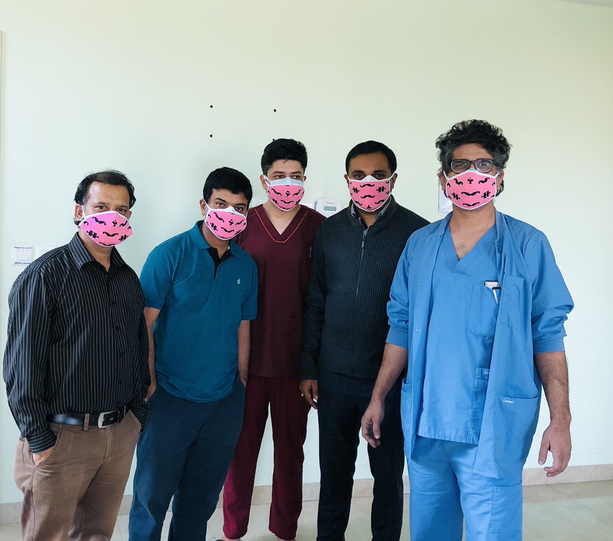 ApurbSharma's tweet photo. #emapthy #caring #love in the times of #COVID19 #pinksocks #pinkmasks received with thanks from @nickisnpdx
Added new members to the tribe and the power of connections with @diptesharyal @pra2jwal @hadhikari @RasuShrestha https://t.co/jsfNmoWubA