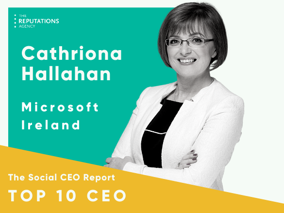 Microsoftirl's tweet photo. Our MD @cathrih has been named as one of the ‘Top 5 Most Influential Business Leaders in Ireland on LinkedIn’ in the latest Social CEO Report. 

Check out the @IrishTimes for more: https://t.co/GGkinQAGWX https://t.co/v9bqIrqzJu