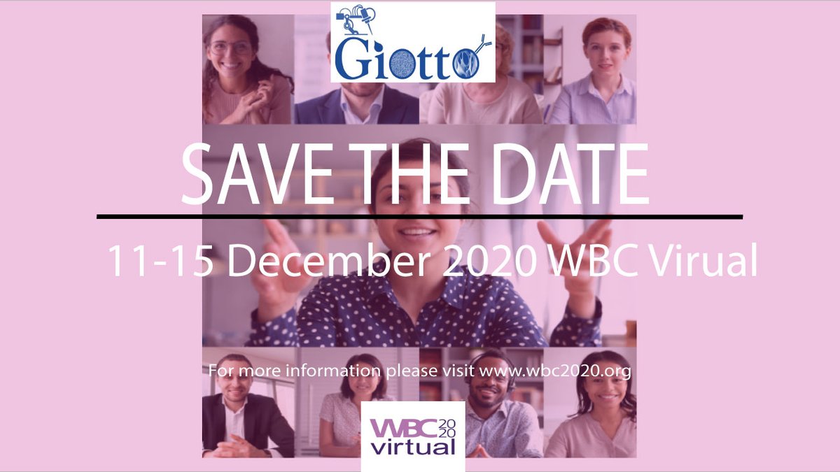 🆕 A new  <a href="/WBC2020/">World Biomaterials Congress & Community</a> Congress is coming! 🆕
During the Congress, a specific #workshop focused on #GIOTTO Project will be organized and some of the project partners will be there to give a speech about their activities inside the project.
Info: bit.ly/3jUajCH 👈