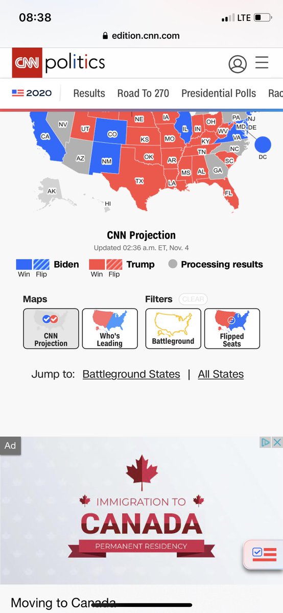 jacunku's tweet photo. Geschickt Werbung schalten! #Election2020 #ElectionNight https://t.co/h0TsuXkAfJ