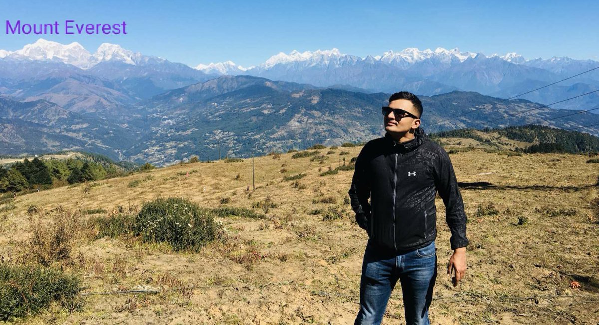 RaazDev7's tweet image. #सगरमाथा को अगाडी