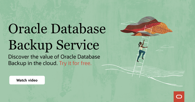 PJSchotsmans's tweet photo. Keep your #data safe and secure anywhere, at any time. #OracleDatabase Backup Service can meet your ever-growing storage needs with no upfront hardware costs. Watch our video to learn more. https://t.co/DBSXyYSX68 https://t.co/uXQ9nu3EQ8