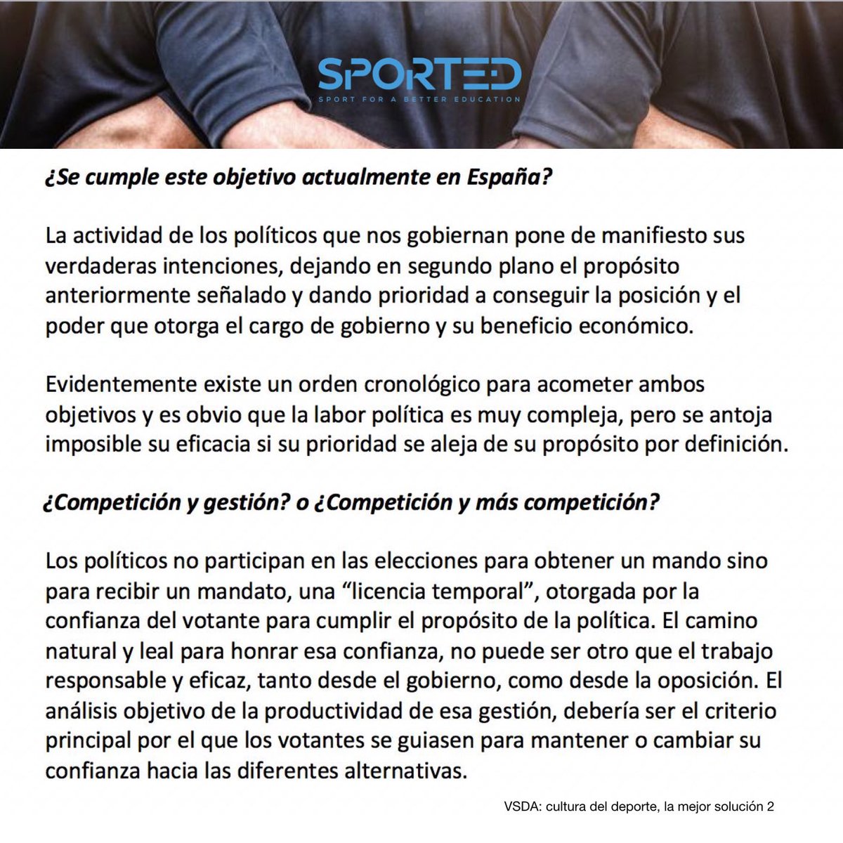 Victor_SDA's tweet photo. Hoy viene bien recordar que las elecciones no son un juego o competición cuyo fin es ganar. Son un contrato entre 2 partes: votantes que ceden su confianza y políticos que la reciben a cambio de un mandato de gestión que se espera fiel y eficaz para toda la comunidad.  
Hilo👇🏼 https://t.co/7fXIstFJmN