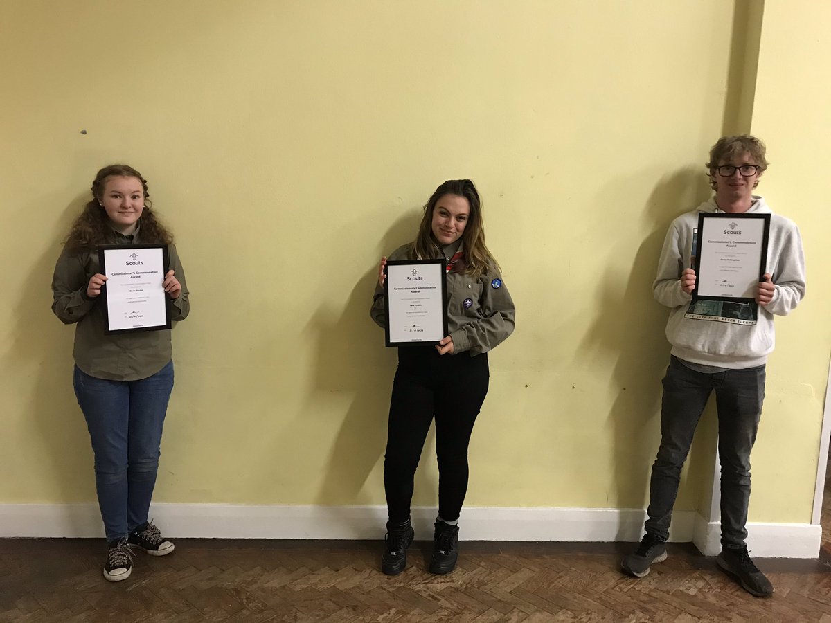 BDNScouts's tweet image. 3 of our Young Leaders recently received Commissioners Commendations for their support in delivering virtual scouting during the first lockdown #YoungLeaders #scouting #explorers @UKScouting @BandDExplorers @BDPost @lbbdcouncil @