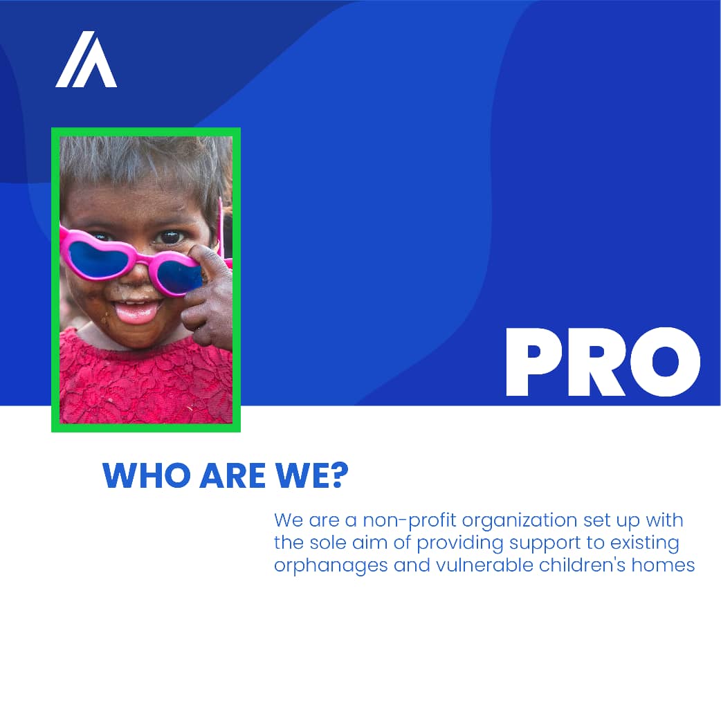 projectabel_'s tweet photo. Who are we? 
We are a non-profit organization set up with the sole aim of providing support to existing orphanages and vulnerable children's homes

Our Why
Some people still have the mindset of giving to charity should be when they have money in excess. This is an obstacle to https://t.co/0ZZ6iRYaI5