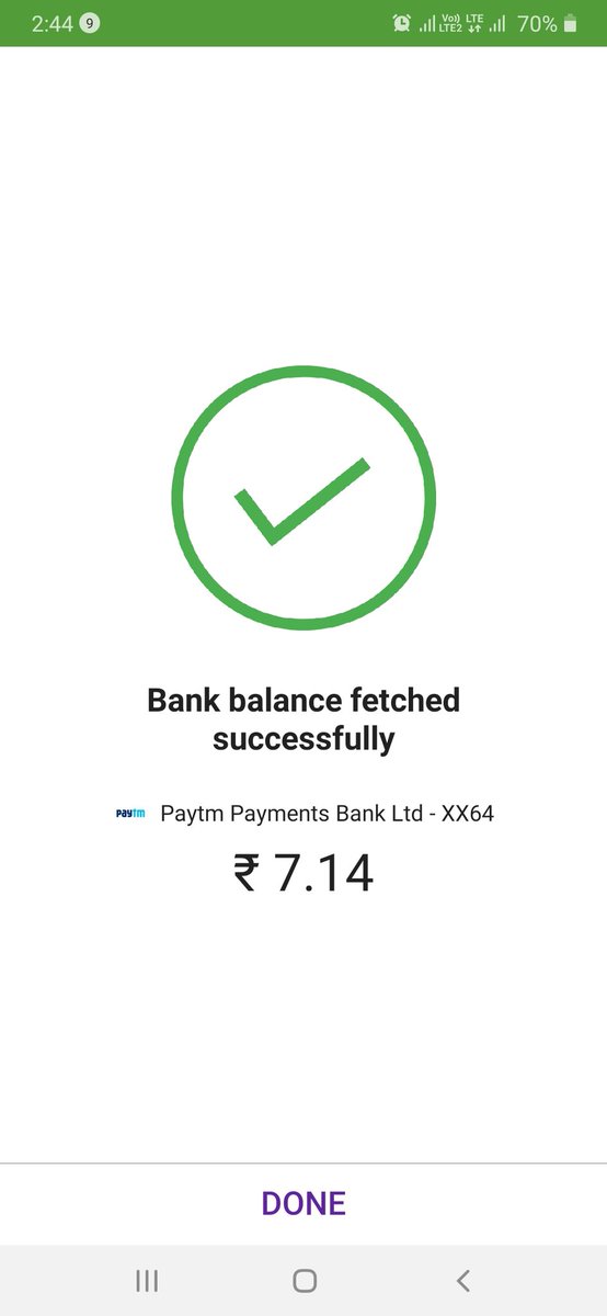 sing_kake's tweet photo. @PhonePe_ @Paytmcare I recieved phonepe 500 But no recieved  my savings account Rs 7.14 I requested for you and solve this problem Plzz https://t.co/GuGA69ZZc7
