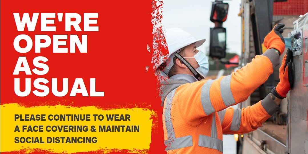 BB_Crawley's tweet photo. Following the Government’s announcement of a second lockdown in England we can confirm that Buildbase branches remain open. As a vital part of the supply chain to the construction industry our branches continue to operate subject to existing safety restrictions. https://t.co/6dMR4SDeXv