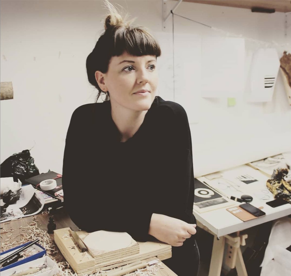 For the month of November <a href="/BroderickEvelyn/">Evelyn</a>  will be taking over our instagram account to share some of her work, research and processes. Follow us on instagram.com/ucdartistsinre… get a glimpse into what she's getting up to! Artist in residence <a href="/ucdsocscilaw/">UCD Social Sciences</a>