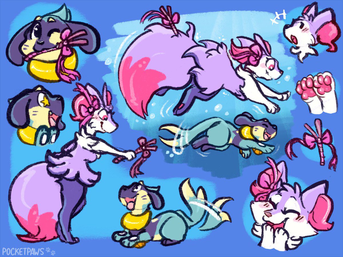 SerenaTheBrai's tweet photo. @taietzu is quite a playful bui and makes a perfect playmate! He sure does love to play fetch with my stick!

🎨:  https://t.co/08PixTgaGY https://t.co/Dmx7NHrMIv