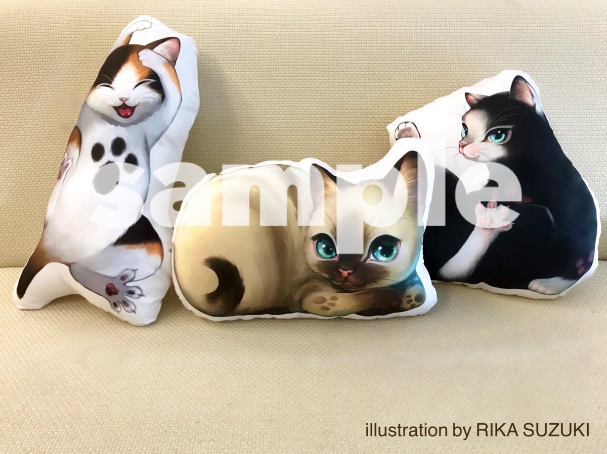 イーカプコン 限定 モンスターハンター アイルーわらわらクッション 3種類 イーカプコン 限定 モンスターハンター アイルーわらわらクッション 3