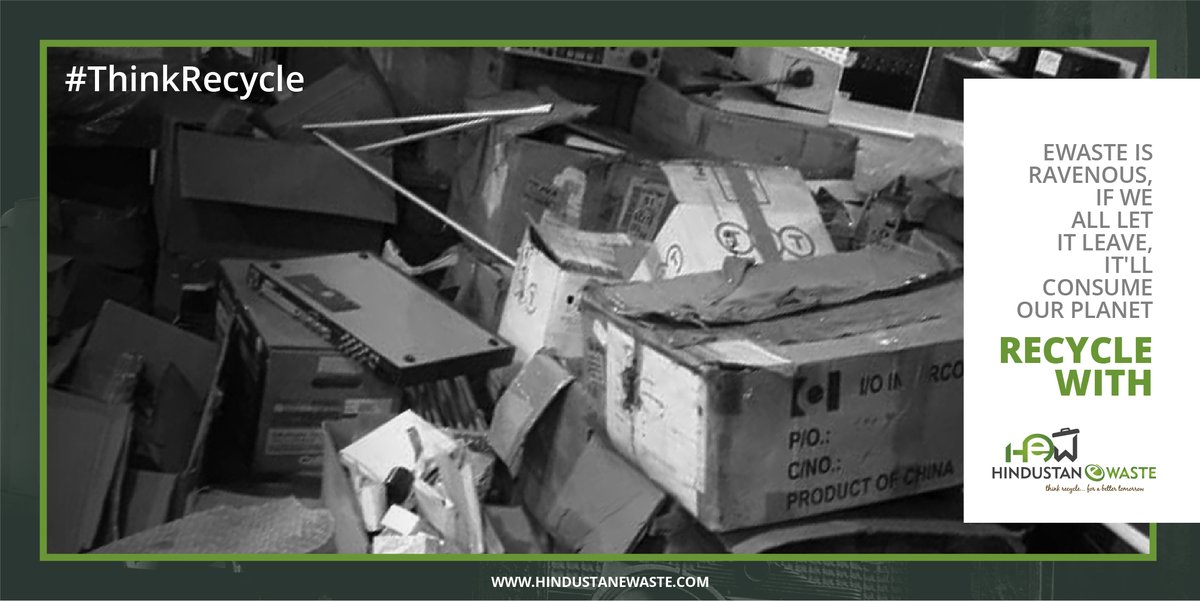 HindustanEwaste's tweet photo. Ewaste is #ravenous, if we all let it leave, it'll #consume our #planet............#recycle with #hindustanewaste / https://t.co/mYKub0cgMN
.
.
.
#ewaste #recycling #pro #EPR #electronic #waste #electrical #waste #delhiewaste #ewaste #consultant #CPCB #dpcb #reuse #Recycle https://t.co/Fam7b4TlD7