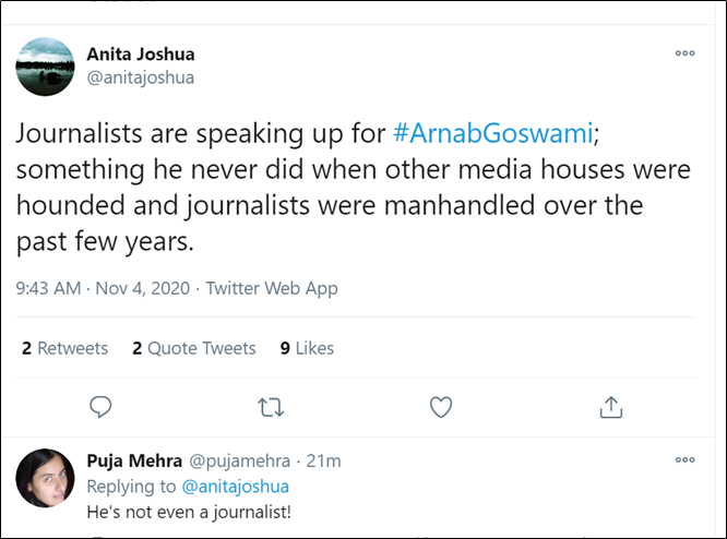 Most 'journalist' like this one are speaking up only because the MH government has been absolutely brazen in their witch-hunt. Even these worthies can't spin it or ignore it, or they will be called out. So, we've all these qualifiers preceding the 'support'.