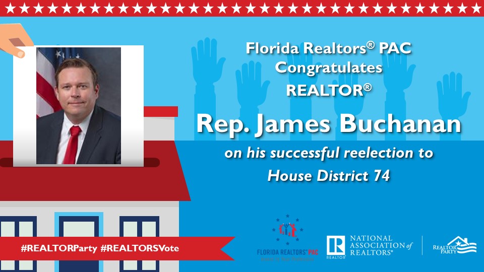 FloridaRPAC's tweet image. Congrats @RepBuchanan on your election victory!
