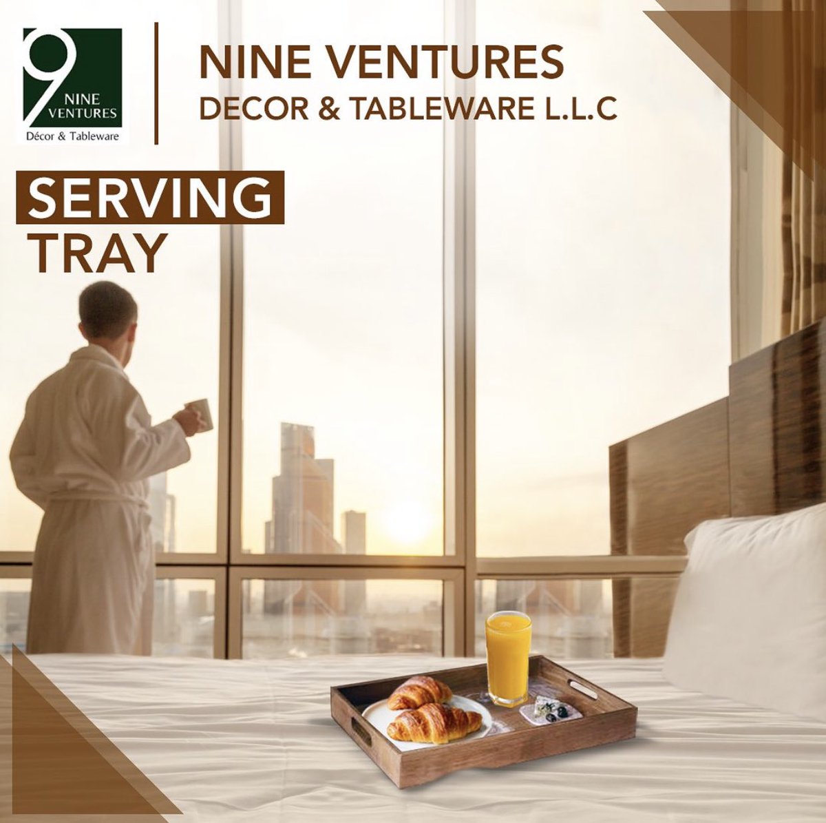 NineTableware's tweet image. Are you looking for serving trays for your hotel, bar or restaurant? 

You have what you need, different sizes, finishing, colors.... you can even put your logo. 

Still thinking about it? Call us now or visit nineventures.ae 

#Dubai #hotel #hotels #uae #UAE #dubailife