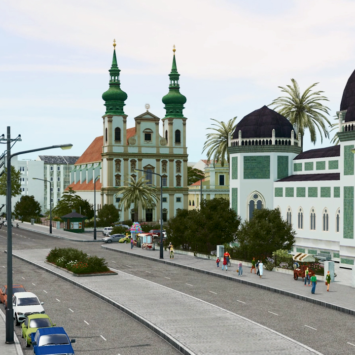 ninegems1's tweet photo. Peace is a gift of God. #CitiesSkylines https://t.co/T5XrokClVD