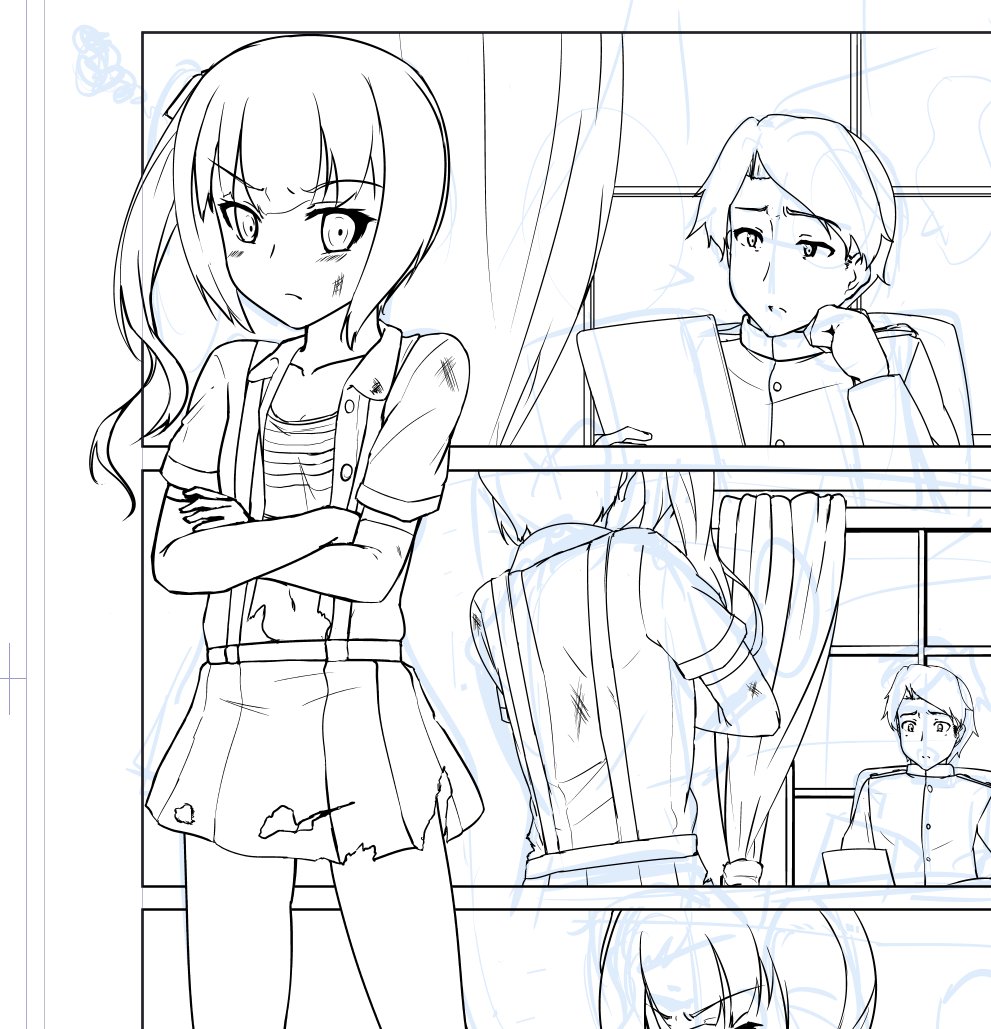 霞編ぺん入れ進行中…
そろそろスケベ絵が恋しい('Д`)ハァ… 