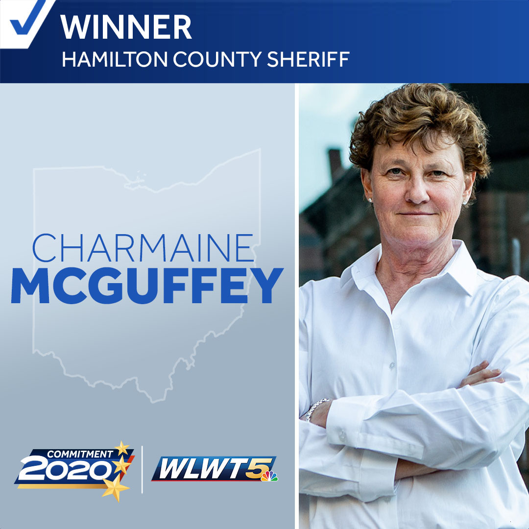 BREAKING: There's a new sheriff in town

Charmaine McGuffey has won the race for Hamilton County Sheriff: bit.ly/3l9tSbP
