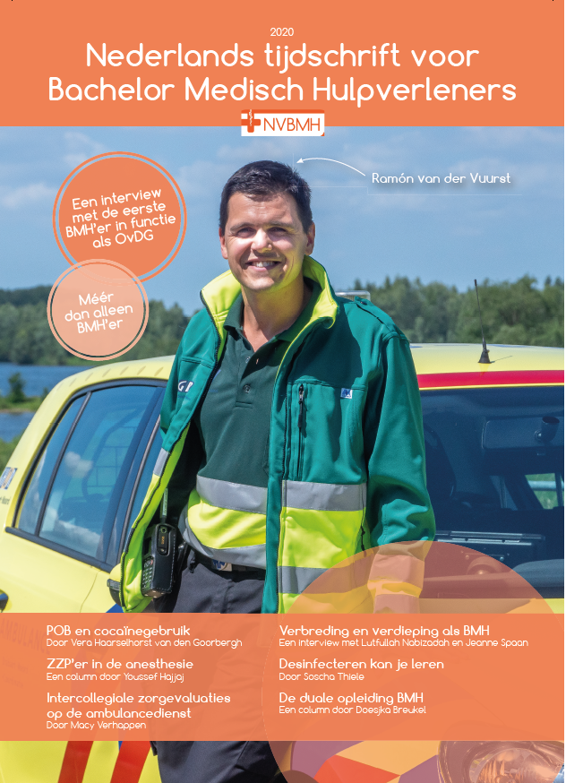 NVBMH's tweet photo. Het NTvBMH 2020 is vanaf vandaag online te lezen. 
Met onder andere: Rámon als OvDG bij de @ghorbrabantmwn, Stefan en Patrick over de BMH op de HCK van het @ErasmusMC en Doesjka over haar ervaring als duaalstudent BMH bij de @HUBMH  via @RAVHM 
https://t.co/R6tbDKlEUk https://t.co/WUoJ6b0HXT