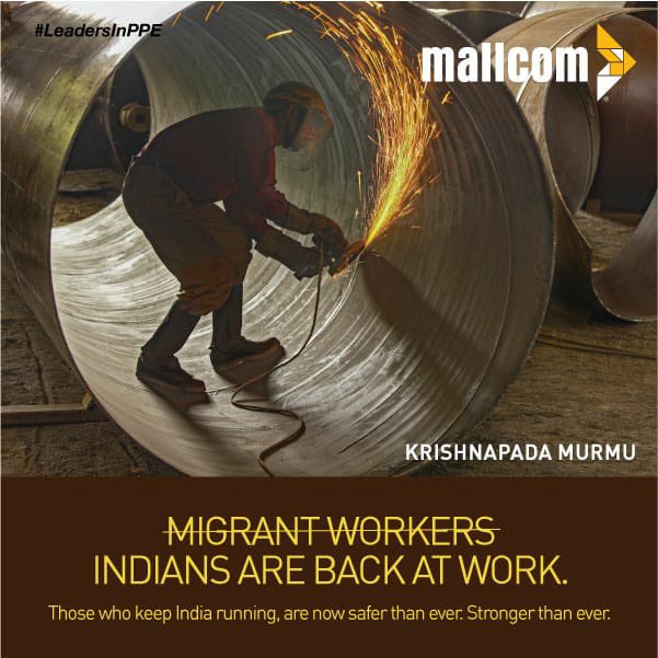 Mallcom_India's tweet photo. As the workforce begins to return and the nation slowly gears up to embrace ‘the new normal’, Mallcom proudly steps up to meet India’s escalated need for safety and protection.
#IndiaisBack
#MallcomIndia #Mallcom #KeepingIndiaSafe #LeadersinPPE #SafetyFirst #Safety #PPE https://t.co/vHL95oFKtW